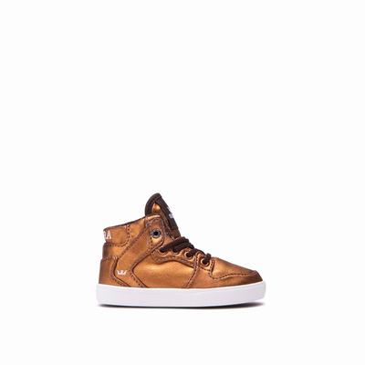 Gyerek Supra CRIB VAIDER Magasszárú Cipő HU760138 Arany